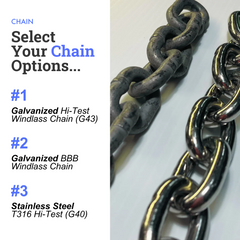 Anchor Rope And Chain | Multiple Types And Sizes | Made In America